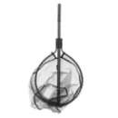  CLAM Outdoors 16348 Fortis Net 190 (27.5 x 23.75 x 23.75)  with 110 Handle - Black : Sports & Outdoors