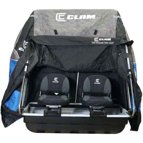 Clam Fish Trap Series Yukon XT Thermal Flip-Over Ice Shelter