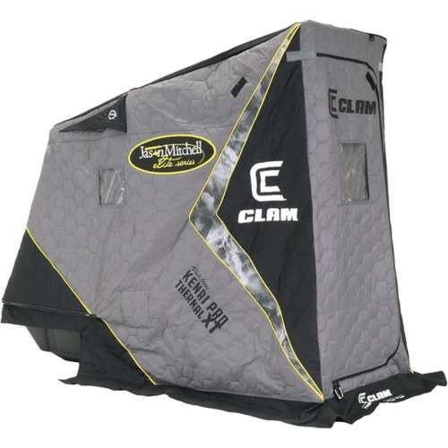 Clam Jason Mitchell Kenai Pro XT Flip-Over Ice Shelter