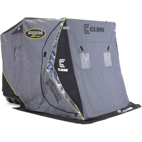 Clam Jason Mitchell X Series Thermal XT Flip-Over Ice Shelter