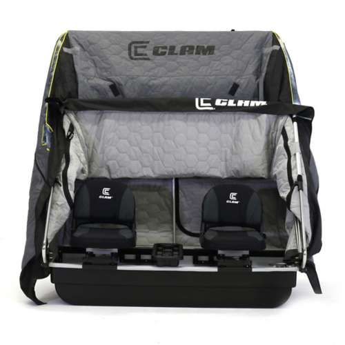 Clam Jason Mitchell X Series Thermal XT Flip-Over Ice Shelter