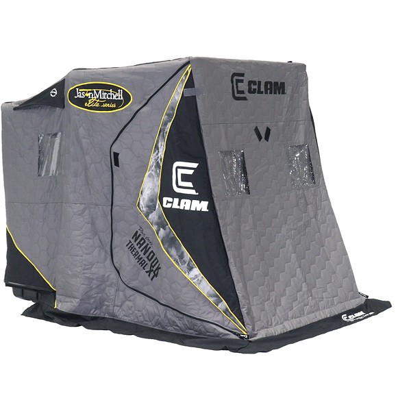 CLAM Jason Mitchell Nanook XT Flip-Over Ice Shelter