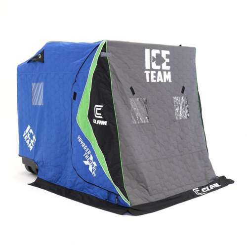Clam Fish Trap Series Nanook XT Thermal Ice Team Edition FlipOver Ice