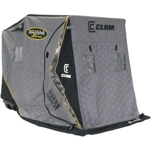 Clam Jason Mitchell Yukon XT FlipOver Ice Shelter