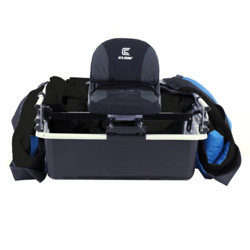 Clam Fish Trap X Series X100 Pro Thermal XT Flip-Over Ice Shelter - Primary Image