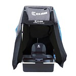 Clam Fish Trap X Series X100 Pro Thermal XT Flip-Over Ice Shelter - Thumbnail 7 of 8