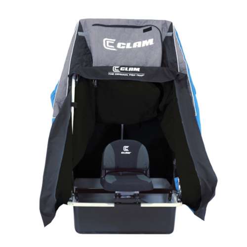 Clam Fish Trap X Series X100 Pro Thermal XT FlipOver Ice Shelter