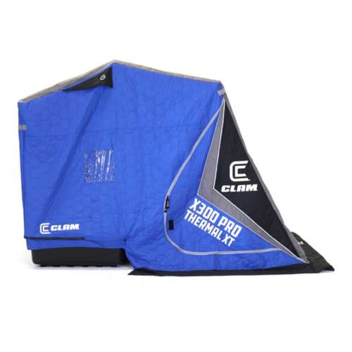 Clam Fish Trap X Series X300 Pro Thermal XT FlipOver Ice Shelter