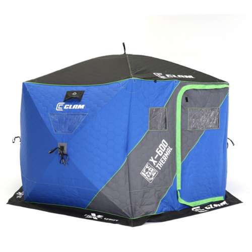 Clam X-600 Thermal Ice Team Edition Hub Ice Shelter
