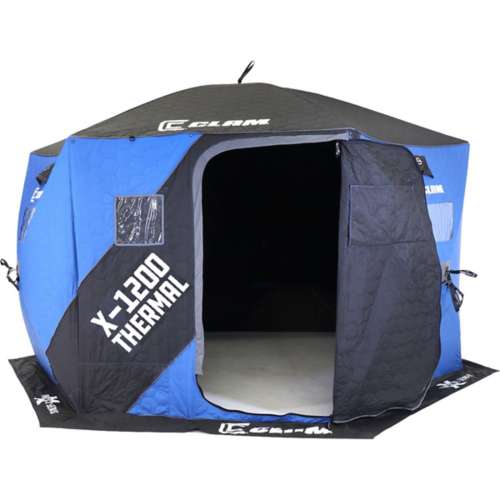 Clam X1200 Thermal Double Hub Ice Shelter