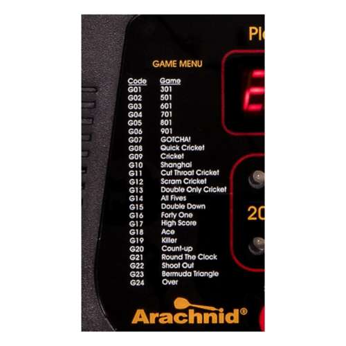 Arachnid Cricket Pro 650 Dartboard