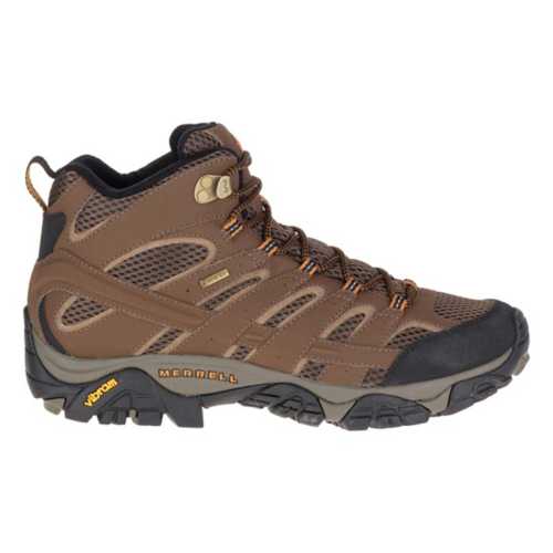 Men S Merrell Moab 2 Mid Gore Tex Hiking Boots Scheels Com
