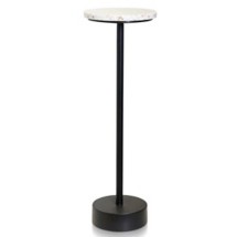 StyleCraft Home Collection Ebony Pedestal Table