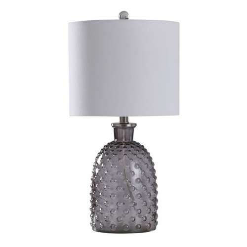 StyleCraft Blistered Glass Table Lamp
