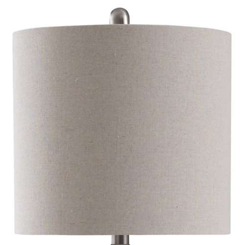 StyleCraft Home Collection Ceramic Grey Table Lamp
