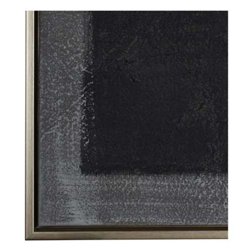 StyleCraft Home Collection NEUTRAL WHISPER  Mixed Media Abstract and Textured Canvas Art with Champagne Frame