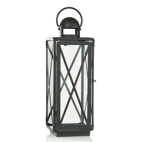 StyleCraft Home Collection Matte Black Lantern Set
