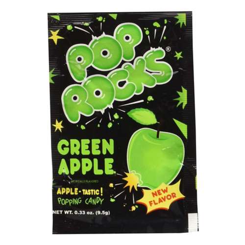 Pop Rocks Green Apple Popping