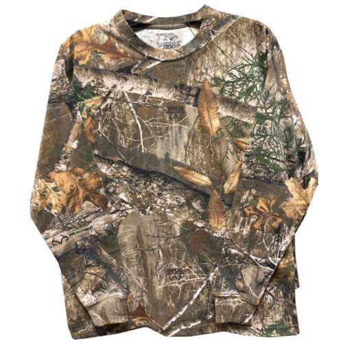 Boys' RZ Outdoors Camo Long Sleeve T-Shirt