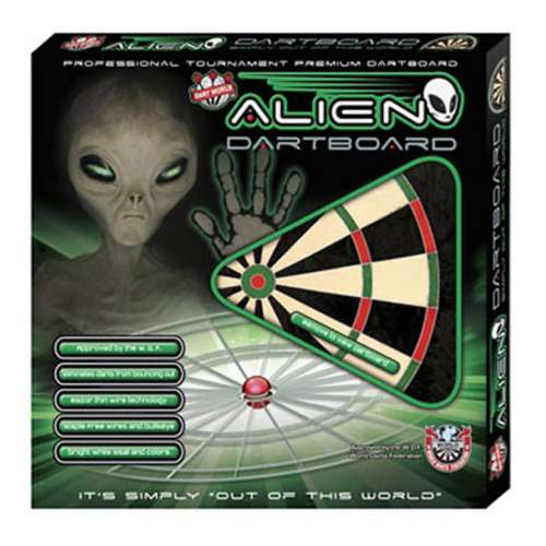 Alien Dartboard with Throwline
