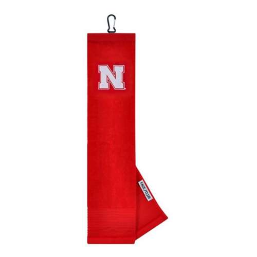 Team Effort Nebraska Cornhuskers Tri-Fold Gof Towel