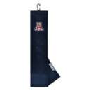 Team Effort Arizona Wildcats Face/Club Tri-Fold Embroidered Towel