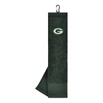 Team Effort Green Bay Packers Tri-Fold Golf Towel - Thumbnail 1 of 2