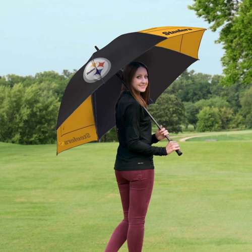 Team Effort Pittsburgh Steelers 62" WindSheer Lite Umbrella