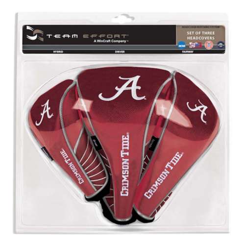 Team Effort Alabama Crimson Tide Set of Three Headcovers