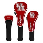 Team Effort Houston Cougars Set of Three Headcovers - Thumbnail 1 of 4
