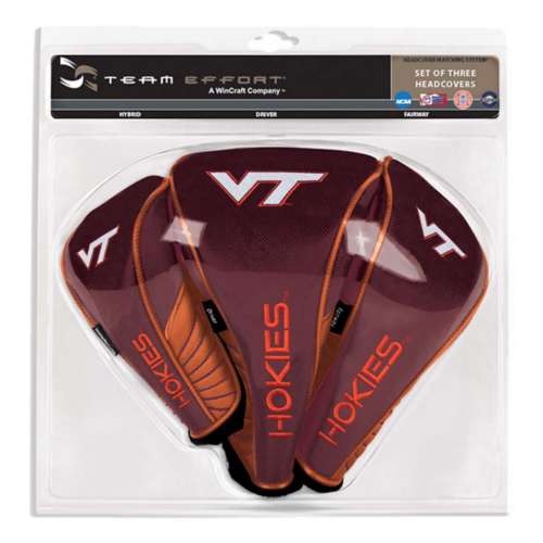 Team Effort Virginia Tech Hokies Set of Three Headcovers