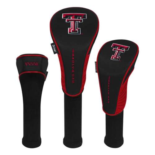 Team Effort Texas Tech Red Raiders 3 Pack Headcovers