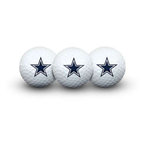 Team Effort Dallas Cowboys 3 Pack Golf Balls