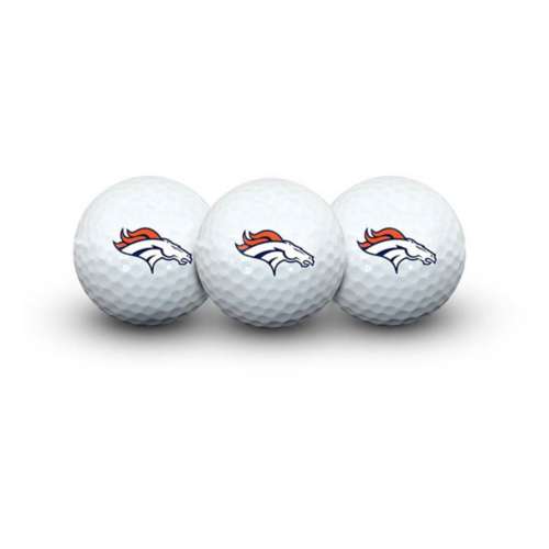Team Effort Denver Broncos 3 Pack Golf Balls