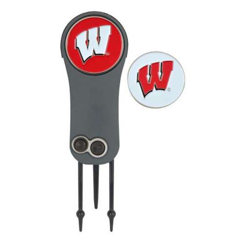 Team Effort Wisconsin Badgers Switchblade Repair Tool and Markers
