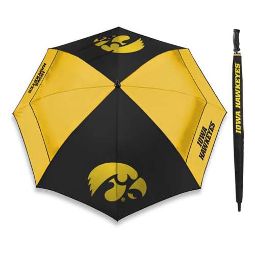 Team Effort Iowa Hawkeyes 62" WindSheer Lite Umbrella