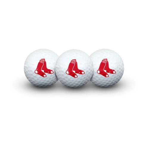 Team Effort Boston Red Sox 3 Pack Golf Balls