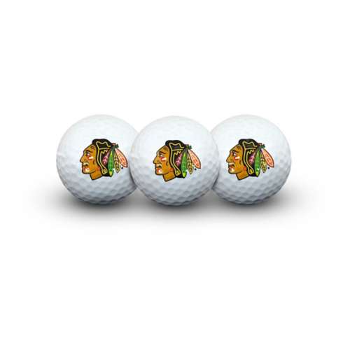 Team Effort Chicago Blackhawks 3 Pack Golf Balls