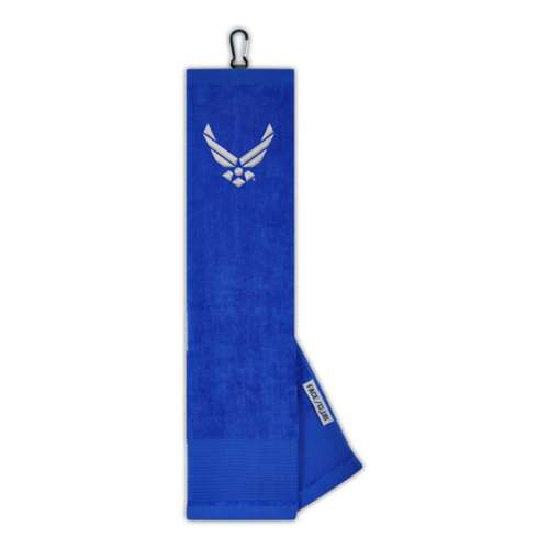 Team Effort Air Force Face/Club Tri-Fold Embroidered Towel