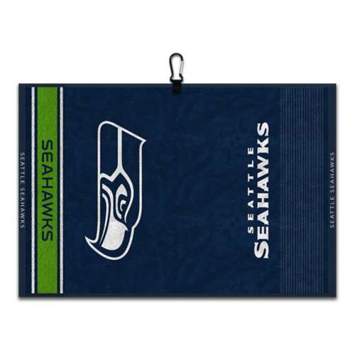 Team Effort Seattle Seahawks Jacquard Golf Towel