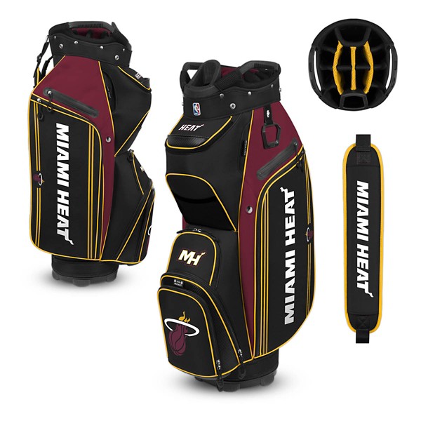 Team Effort Miami Heat Bucket III Cooler Cart Golf Bag