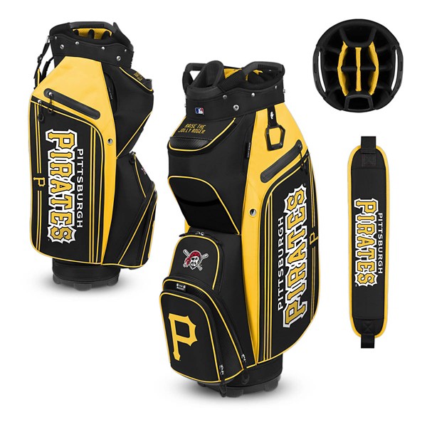 Team Effort Pittsburgh Pirates Bucket III Cooler Cart Golf Bag