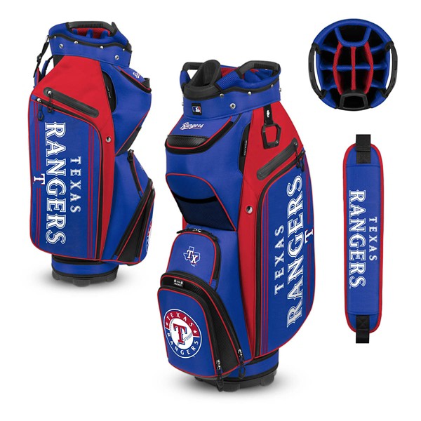 Team Effort Texas Rangers Bucket III Cooler Cart Golf Bag