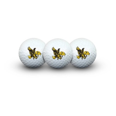 Team Effort Iowa Hawkeyes College Vault 3 Pack Golf Balls