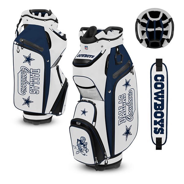 Team Effort Dallas Cowboys Bucket III Cart Golf Bag