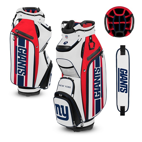 Team Effort New York Giants Bucket III Cart Golf Bag