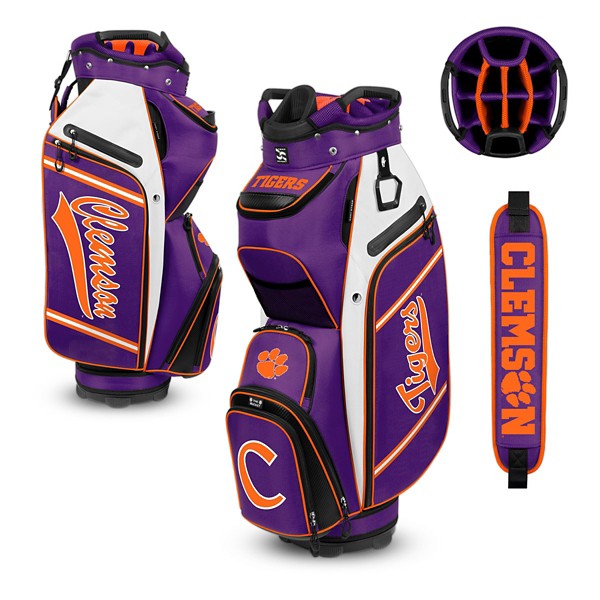 Team Effort Clemson Tigers Bucket III Cart Golf Bag
