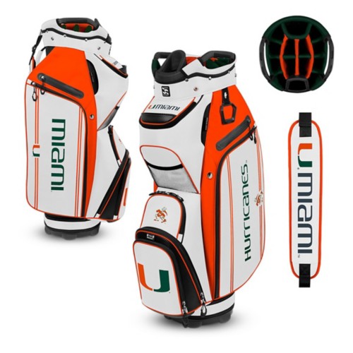 Team Effort Miami Hurricanes Bucket III Cart Golf Bag - Primary Image