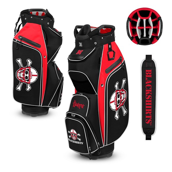 Team Effort Vault Nebraska Cornhuskers Bucket III Cart Golf Bag