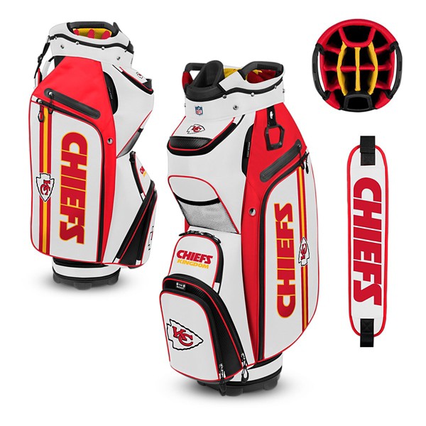 Team Effort Kansas City Chiefs Bucket III Cart Golf Bag